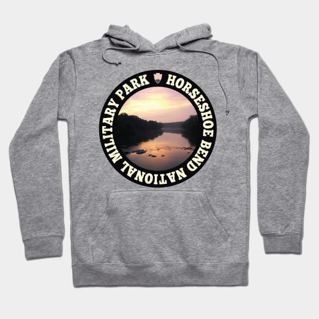 Horseshoe Bend National Military Park circle Hoodie by nylebuss
